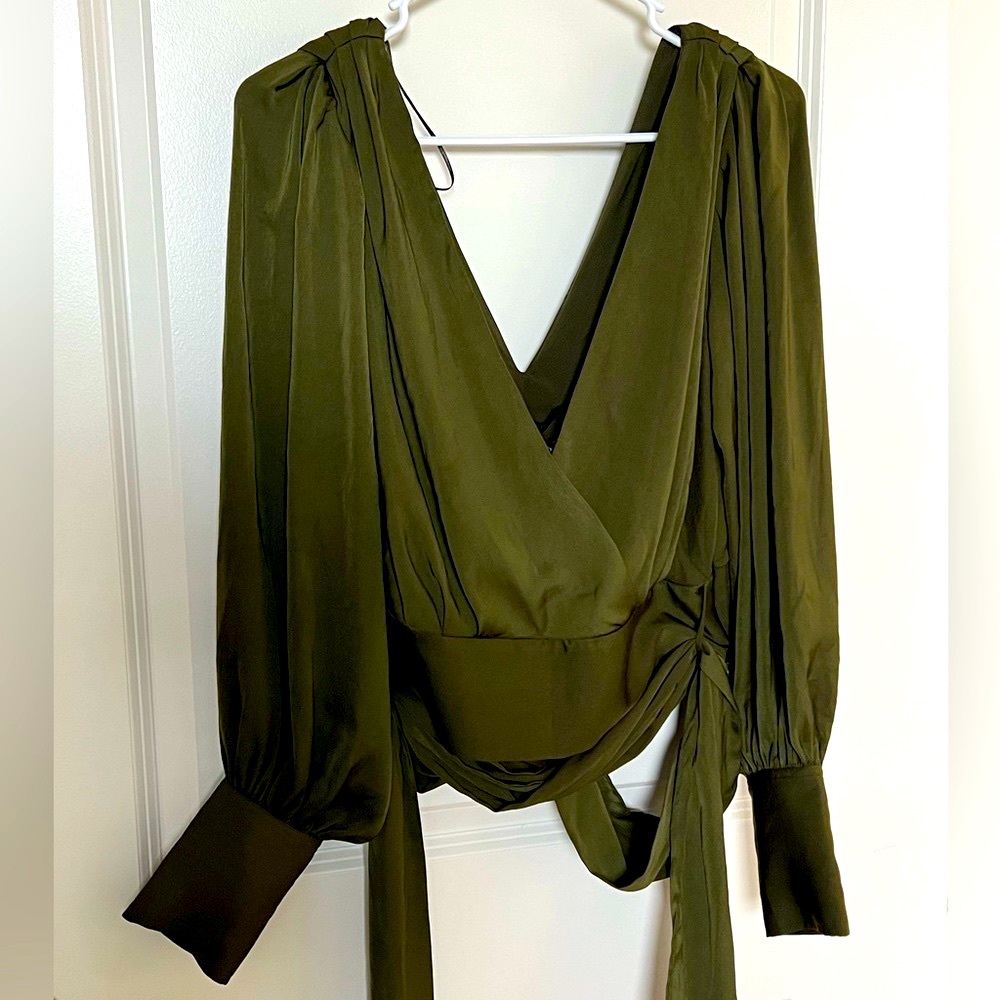 Olive Banana Republic Blouse